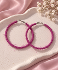 Pink Hoops
